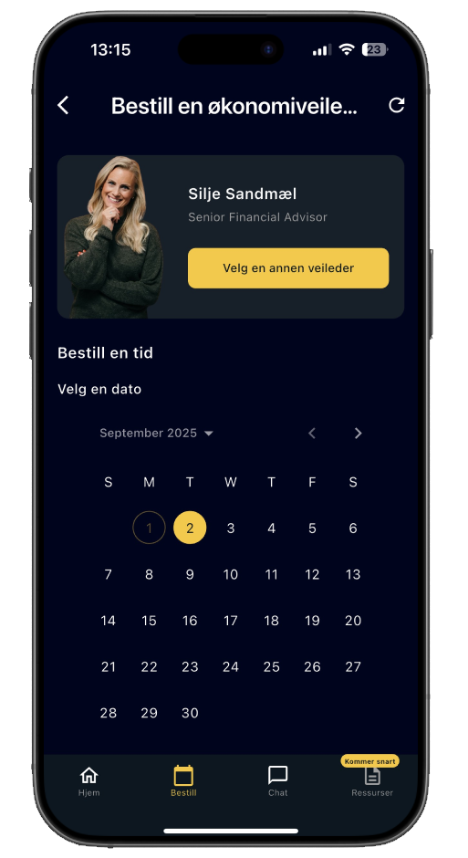PengeFix Booking Screen